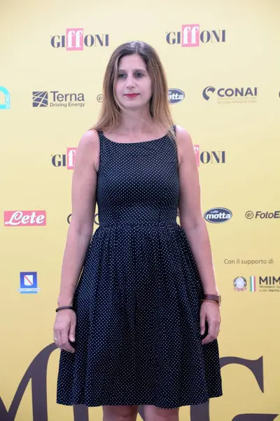GiFFONI VALLE PİANA - 19 Temmuz 2025: Ortensia Ferrara Giffoni Film Festivali 2025 - 19 Temmuz 2025 tarihinde Giffoni Valle Piana, İtalya.
