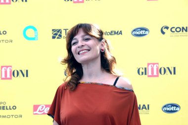 GiFFONI VALİNA PİANA - 19 Temmuz 2025: Chiara Giffoni Film Festivali 2025 - 19 Temmuz 2025 tarihinde Giffoni Valle Piana, İtalya.