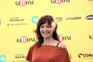 GiFFONI VALİNA PİANA - 19 Temmuz 2025: Chiara Giffoni Film Festivali 2025 - 19 Temmuz 2025 tarihinde Giffoni Valle Piana, İtalya.