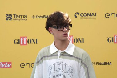 GIFFONI VALLE PİANA - 19 Temmuz 2025: Luca Pasquariello namı diğer Luk3 19 Temmuz 2025 'te Giffoni Valle Piana, İtalya' da düzenlenen Giffoni Film Festivali 'ne katıldı..