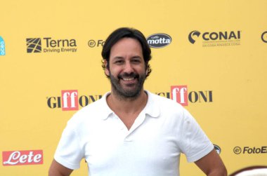 GIFFONI VALLE PİANA - 19 Temmuz 2025: Matteo Branciamore Giffoni Film Festivali 2025 - 19 Temmuz 2025 tarihinde Giffoni Valle Piana, İtalya 'da.