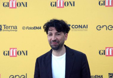 GiFFONI VALONI PİANA - 19 Temmuz 2025: Herbert Ballerina Giffoni Film Festivali 2025 - 19 Temmuz 2025 tarihinde Giffoni Valle Piana, İtalya.