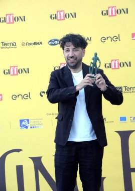 GiFFONI VALONI PİANA - 19 Temmuz 2025: Herbert Ballerina Giffoni Film Festivali 2025 - 19 Temmuz 2025 tarihinde Giffoni Valle Piana, İtalya.