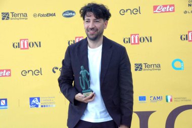 GiFFONI VALONI PİANA - 19 Temmuz 2025: Herbert Ballerina Giffoni Film Festivali 2025 - 19 Temmuz 2025 tarihinde Giffoni Valle Piana, İtalya.