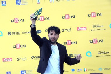 GiFFONI VALONI PİANA - 19 Temmuz 2025: Herbert Ballerina Giffoni Film Festivali 2025 - 19 Temmuz 2025 tarihinde Giffoni Valle Piana, İtalya.