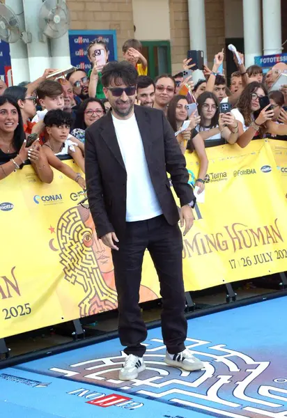 GiFFONI VALONI PİANA - 19 Temmuz 2025: Herbert Ballerina Giffoni Film Festivali 2025 - 19 Temmuz 2025 tarihinde Giffoni Valle Piana, İtalya.