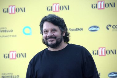 GIFFONI VALLE PIANA - 19 Temmuz 2025: Pasquale Petrolo aka Lillo Giffoni Film Festivali 2025 - 19 Temmuz 2025 tarihinde Giffoni Valle Piana, İtalya.