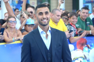 GiFFONI VALİNA PİANA - 20 Temmuz 2025: Faouzi Ghoulam 20 Temmuz 2025 tarihinde Giffoni Valle Piana, İtalya 'da Giffoni Film Festivali' ne katıldı..