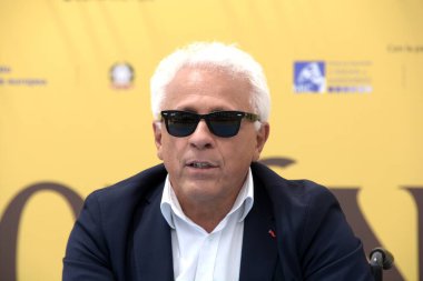 GiFFONI VALİNA PİANA - 20 Temmuz 2025: Lello Marangio, Giffoni Film Festivali 2025, Giffoni Valle Piana, İtalya.