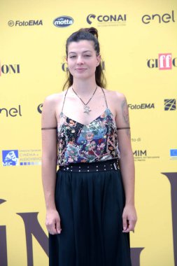 GiFFONI VALİNA PİANA - 20 Temmuz 2025: Elettra Orlandi Giffoni Film Festivali 2025 - 20 Temmuz 2025 tarihinde Giffoni Valle Piana, İtalya.