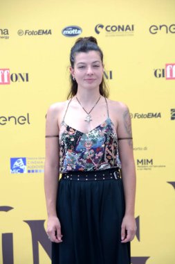 GiFFONI VALİNA PİANA - 20 Temmuz 2025: Elettra Orlandi Giffoni Film Festivali 2025 - 20 Temmuz 2025 tarihinde Giffoni Valle Piana, İtalya.