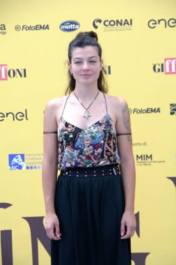 GiFFONI VALİNA PİANA - 20 Temmuz 2025: Elettra Orlandi Giffoni Film Festivali 2025 - 20 Temmuz 2025 tarihinde Giffoni Valle Piana, İtalya.