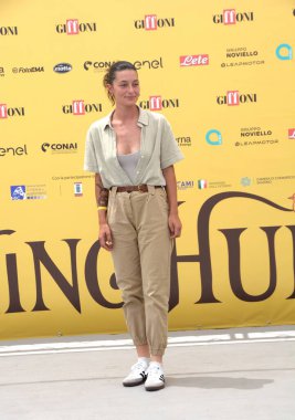 GiFFONI VALİNA PİANA - 20 Temmuz 2025: Rebecca Orlandi, Giffoni Film Festivali 2025 - 20 Temmuz 2025 tarihinde Giffoni Valle Piana, İtalya.