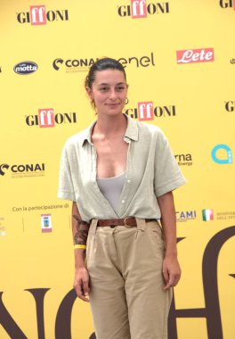 GiFFONI VALİNA PİANA - 20 Temmuz 2025: Rebecca Orlandi, Giffoni Film Festivali 2025 - 20 Temmuz 2025 tarihinde Giffoni Valle Piana, İtalya.
