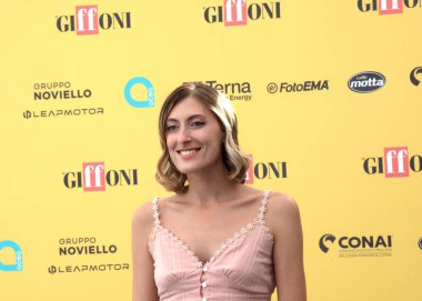 GiFFONI VALİNA PİANA - 21 Temmuz 2025: Martina Tinnirello Giffoni Film Festivali 2025 - 21 Temmuz 2025 tarihinde Giffoni Valle Piana, İtalya.