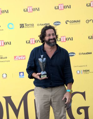 GiFFONI VALİNA PİANA - 21 Temmuz 2025: Yari Gugliucci Giffoni Film Festivali 2025 - 21 Temmuz 2025 tarihinde Giffoni Valle Piana, İtalya.