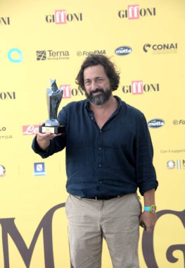 GiFFONI VALİNA PİANA - 21 Temmuz 2025: Yari Gugliucci Giffoni Film Festivali 2025 - 21 Temmuz 2025 tarihinde Giffoni Valle Piana, İtalya.