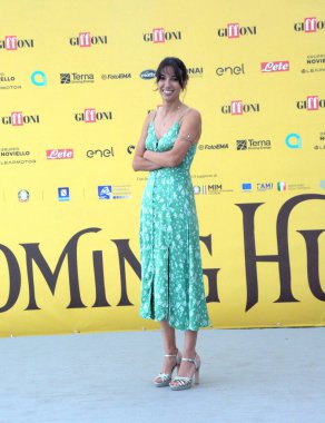 GiFFONI VALİNA PİANA - 21 Temmuz 2025: Irene Girotti Giffoni Film Festivali 2025 - 21 Temmuz 2025 tarihinde Giffoni Valle Piana, İtalya.