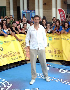 GiFFONI VALİNA PİANA - 21 Temmuz 2025: Volfango De Biasi 2025 - 21 Temmuz 2025 tarihinde Giffoni Valle Piana, İtalya 'da Giffoni Film Festivali' ne katıldı..