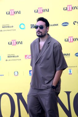 GIFFONI VALLE PİANA - 21 Temmuz 2025: Çakal 'dan Ciro Priello Giffoni Film Festivali 2025 - 21 Temmuz 2025 tarihinde Giffoni Valle Piana, İtalya' da.