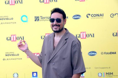 GIFFONI VALLE PİANA - 21 Temmuz 2025: Çakal 'dan Ciro Priello Giffoni Film Festivali 2025 - 21 Temmuz 2025 tarihinde Giffoni Valle Piana, İtalya' da.