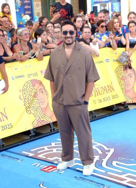 GIFFONI VALLE PİANA - 21 Temmuz 2025: Çakal 'dan Ciro Priello Giffoni Film Festivali 2025 - 21 Temmuz 2025 tarihinde Giffoni Valle Piana, İtalya' da.