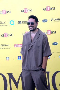 GIFFONI VALLE PİANA - 21 Temmuz 2025: Çakal 'dan Ciro Priello Giffoni Film Festivali 2025 - 21 Temmuz 2025 tarihinde Giffoni Valle Piana, İtalya' da.