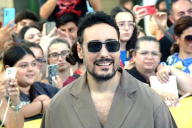 GIFFONI VALLE PİANA - 21 Temmuz 2025: Çakal 'dan Ciro Priello Giffoni Film Festivali 2025 - 21 Temmuz 2025 tarihinde Giffoni Valle Piana, İtalya' da.
