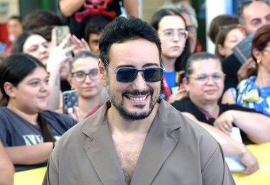 GIFFONI VALLE PİANA - 21 Temmuz 2025: Çakal 'dan Ciro Priello Giffoni Film Festivali 2025 - 21 Temmuz 2025 tarihinde Giffoni Valle Piana, İtalya' da.