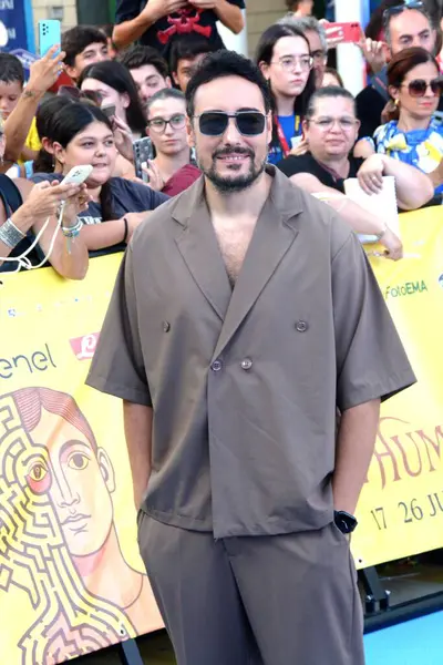 GIFFONI VALLE PİANA - 21 Temmuz 2025: Çakal 'dan Ciro Priello Giffoni Film Festivali 2025 - 21 Temmuz 2025 tarihinde Giffoni Valle Piana, İtalya' da.