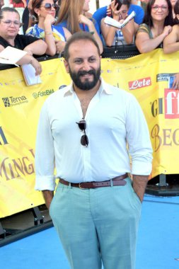 GIFFONI VALLE PIANA, İtalya - 21 Temmuz 2025: Çakal Fabio Balsamo 21 Temmuz 2025 tarihinde Giffoni Valle Piana, İtalya 'da Giffoni Film Festivali' ne katıldı.