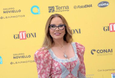 GIFFONI VALLE PİANA - 22 Temmuz 2025: Francesca Romana Rivelli namı diğer Ornella Muti 22 Temmuz 2025 tarihinde Giffoni Valle Piana, İtalya 'da Giffoni Film Festivali' ne katıldı..