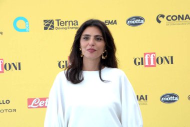 GiFFONI VALİNA PİANA - 22 Temmuz 2025: Irene Maiorino Giffoni Film Festivali 2025 - 22 Temmuz 2025 tarihinde Giffoni Valle Piana, İtalya.