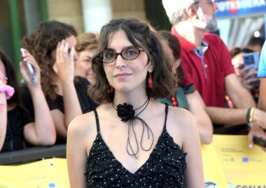 GiFFONI VALLE PIANA, İtalya - 22 Temmuz 2025: Anna Castiglia Giffoni Film Festivali 2025 - 22 Temmuz 2025 tarihinde Giffoni Valle Piana, İtalya.