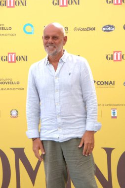 GiFFONI VALİNA PİANA - 22 Temmuz 2025: Riccardo Milani Giffoni Film Festivali 2025 - 22 Temmuz 2025 tarihinde Giffoni Valle Piana, İtalya.