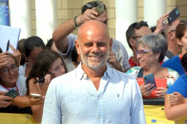 GiFFONI VALİNA PİANA - 22 Temmuz 2025: Riccardo Milani Giffoni Film Festivali 2025 - 22 Temmuz 2025 tarihinde Giffoni Valle Piana, İtalya.