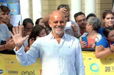 GiFFONI VALİNA PİANA - 22 Temmuz 2025: Riccardo Milani Giffoni Film Festivali 2025 - 22 Temmuz 2025 tarihinde Giffoni Valle Piana, İtalya.