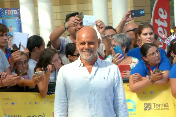 GiFFONI VALİNA PİANA - 22 Temmuz 2025: Riccardo Milani Giffoni Film Festivali 2025 - 22 Temmuz 2025 tarihinde Giffoni Valle Piana, İtalya.