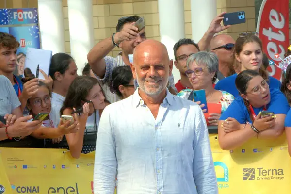 GiFFONI VALİNA PİANA - 22 Temmuz 2025: Riccardo Milani Giffoni Film Festivali 2025 - 22 Temmuz 2025 tarihinde Giffoni Valle Piana, İtalya.