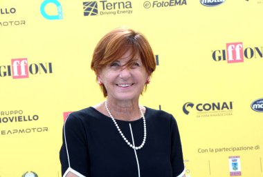 GiFFONI VALLE PIANA, İtalya - 22 Temmuz 2025: Maria Forte Giffoni Film Festivali 2025 - 22 Temmuz 2025 tarihinde Giffoni Valle Piana, İtalya.