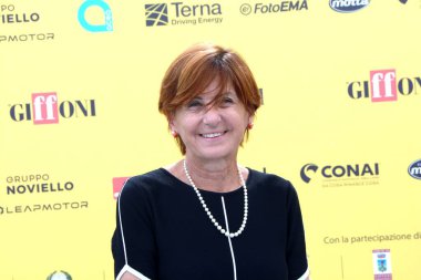 GiFFONI VALLE PIANA, İtalya - 22 Temmuz 2025: Maria Forte Giffoni Film Festivali 2025 - 22 Temmuz 2025 tarihinde Giffoni Valle Piana, İtalya.