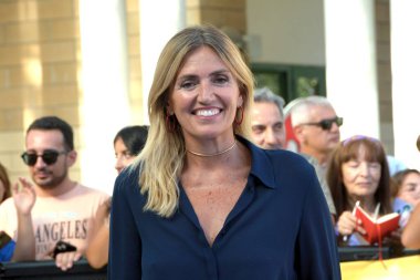 GiFFONI VALİNA PİANA - 23 Temmuz 2025: Chiara Maci Giffoni Film Festivali 2025, Giffoni Valle Piana, İtalya.