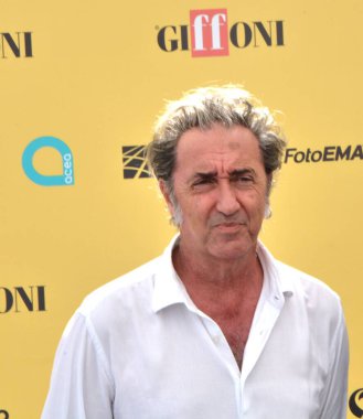 GiFFONI VALİNA PİANA - 23 Temmuz 2025: Paolo Sorrentino Giffoni Film Festivali 2025 - 23 Temmuz 2025 tarihinde Giffoni Valle Piana, İtalya.