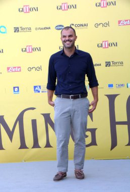 GIFFONI VALLE PIANA - 23 Temmuz 2025: Daniele Cassioli Giffoni Film Festivali 2025 - 23 Temmuz 2025 tarihinde Giffoni Valle Piana, İtalya.