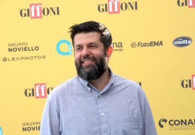 GIFFONI VALLE PIANA - 23 Temmuz 2025: Francesco Lancia Giffoni Film Festivali 2025 - 23 Temmuz 2025 tarihinde Giffoni Valle Piana, İtalya.