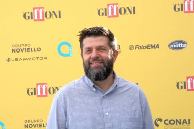 GIFFONI VALLE PIANA - 23 Temmuz 2025: Francesco Lancia Giffoni Film Festivali 2025 - 23 Temmuz 2025 tarihinde Giffoni Valle Piana, İtalya.