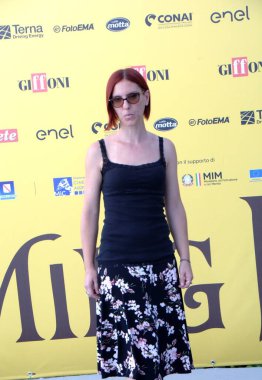 GIFFONI VALLE PIANA - 23 Temmuz 2025: Francesca Fiore Giffoni Film Festivali 2025 - 23 Temmuz 2025 tarihinde Giffoni Valle Piana, İtalya.