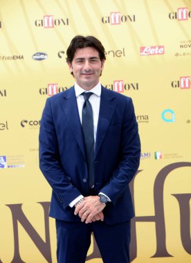 GiFFONI VALİNA PİANA - 23 Temmuz 2025: Fabio Maresca Giffoni Film Festivali 2025 - 23 Temmuz 2025 tarihinde Giffoni Valle Piana, İtalya.