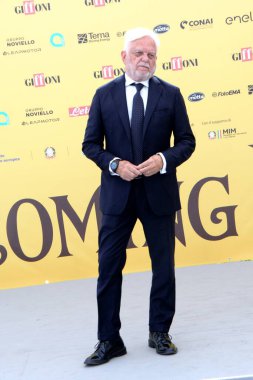 GiFFONI VALLE PİANA - 23 Temmuz 2025: Claudio Andrea Gemme Giffoni Film Festivali 2025, Giffoni Valle Piana, İtalya.