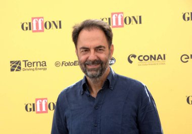 GiFFONI VALİNA PİANA - 24 Temmuz 2025: Neri Marcore, Giffoni Film Festivali 2025, Giffoni Valle Piana, İtalya.